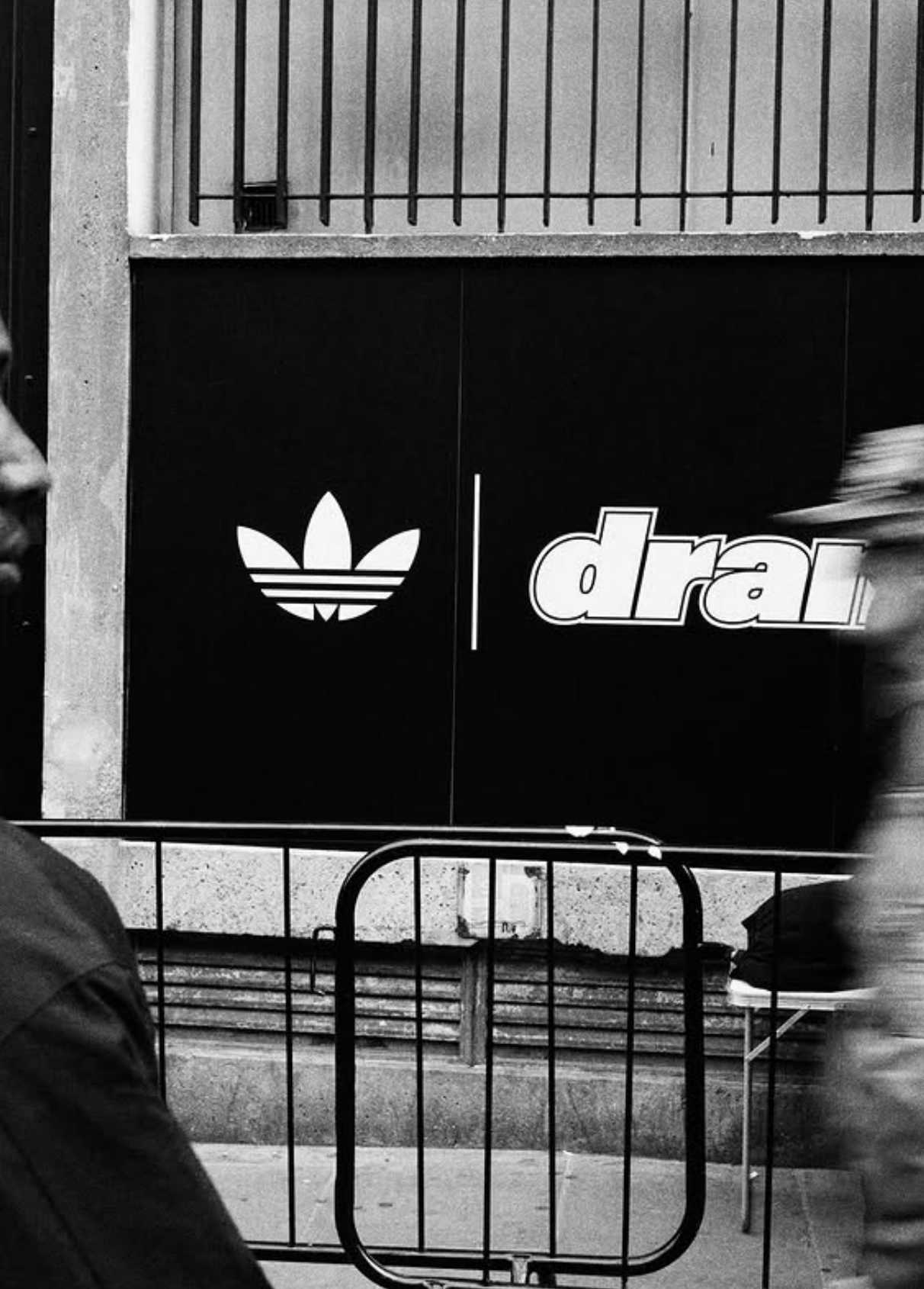 Adidas Originals x Drama  - event signage