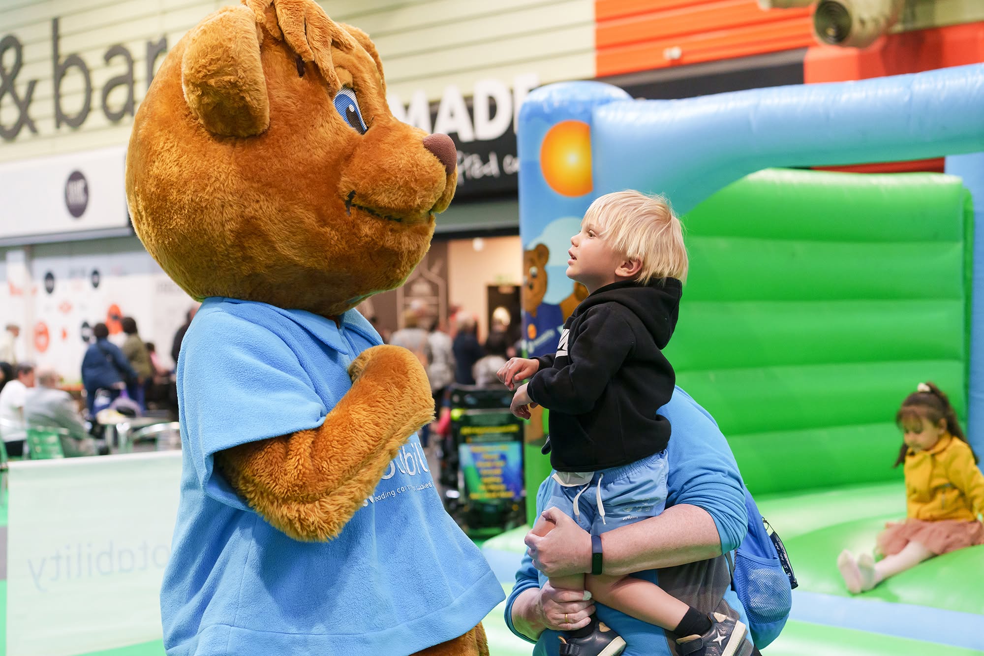 Motability Operations  - Billy the Bear