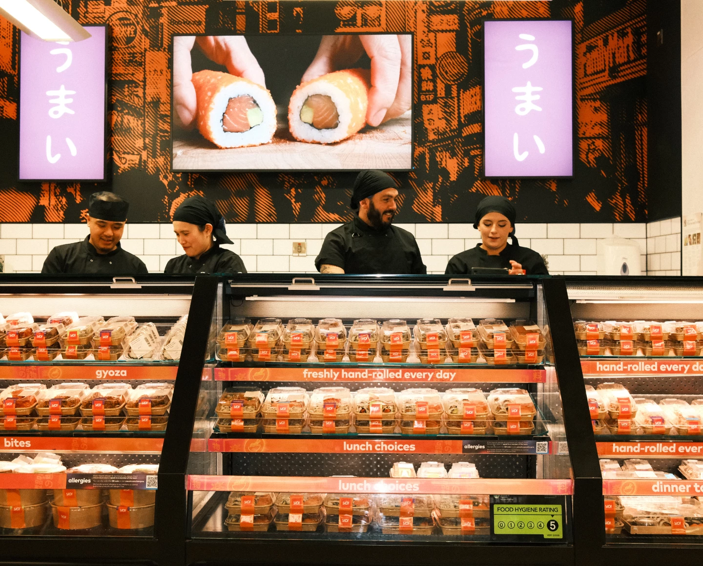 YO! in-store graphics and POS